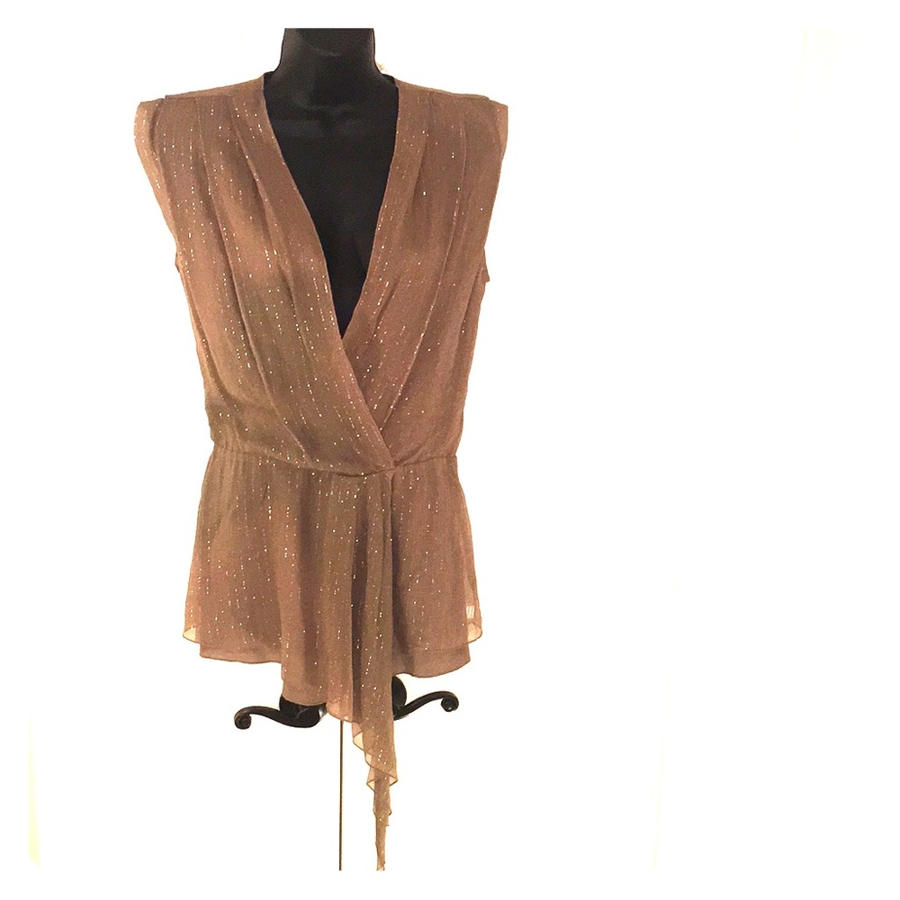 Black Halo silk tunic